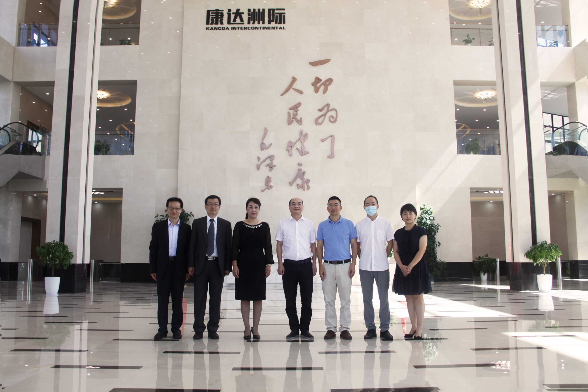 宁波市第二医院蔡挺院长一行向导考察调研